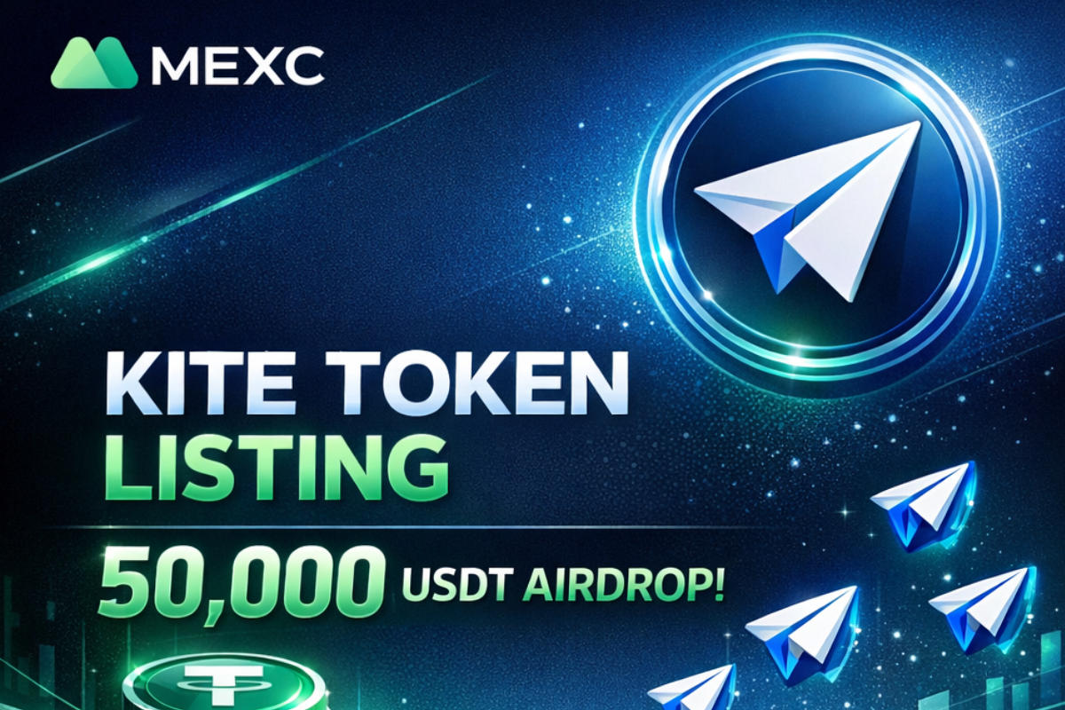 Airdrop+ Alert: Deposit KITE on MEXC to Share 50,000 USDT Rewards During Launch Week