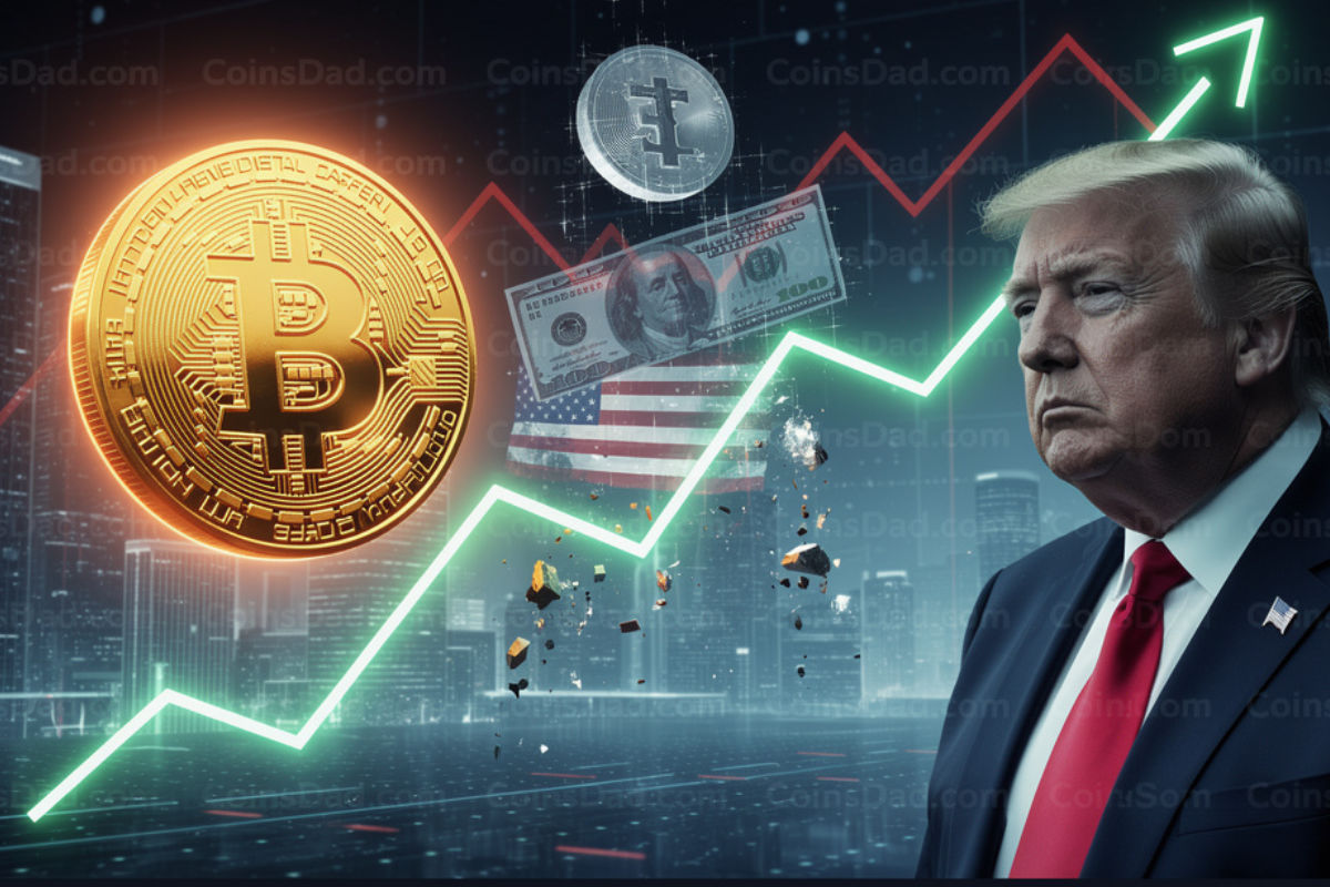 Trump Dismisses Dollar Concerns, Crypto Rallies: Bitcoin, Ethereum, and Gold Rise on Weaker Greenback